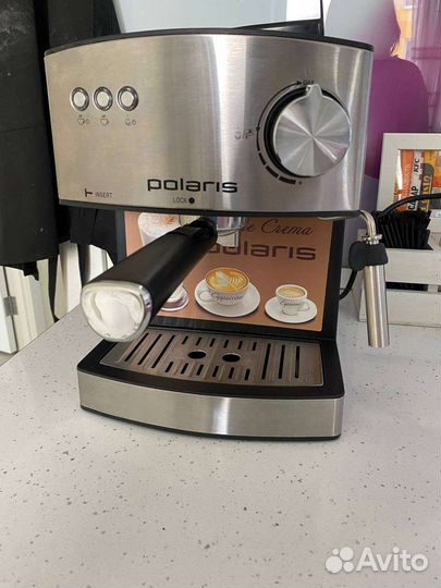 Кофеварка рожковая Polaris PCM 1528AE Adore Crema