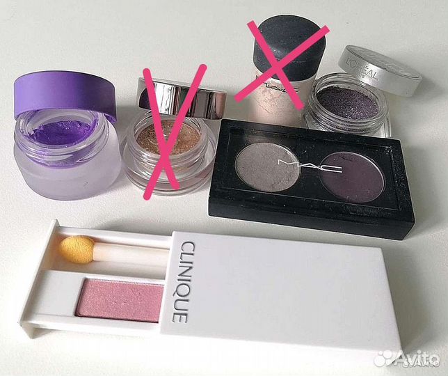 Тени для век MAC, Clinique, Bodyography и др