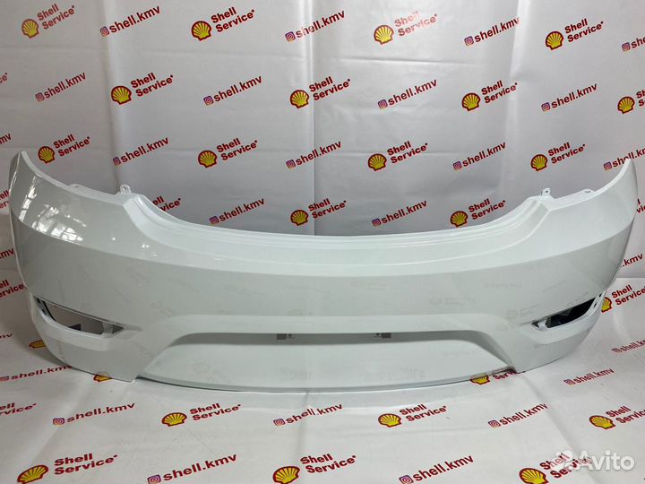 Задний бампер Hyundai Solaris 1 Хэтчбек