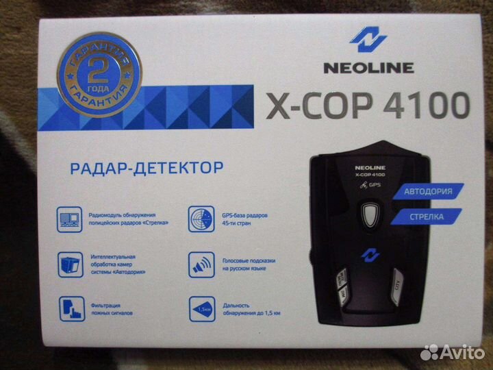 Радар детектор с gps Neoline x-cop 4100