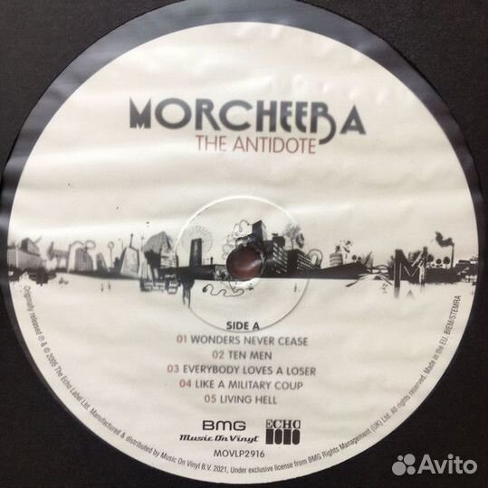Виниловая пластинка Morcheeba - Antidote (LP)