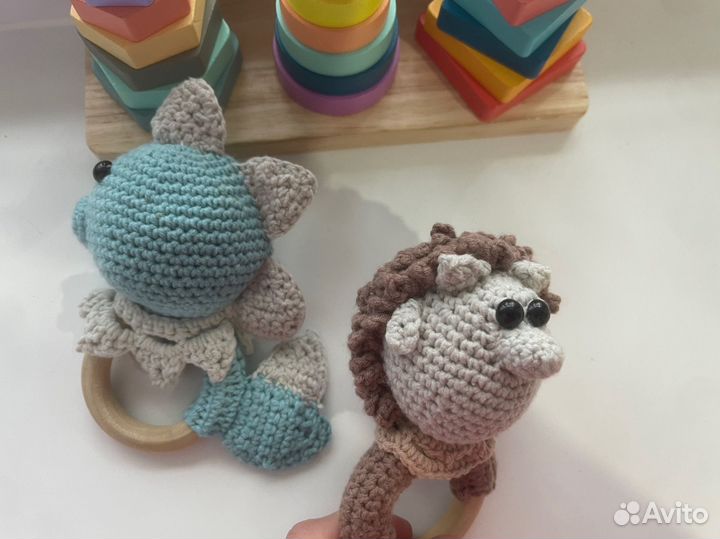 Мишка Тедди ручная работа амигуруми