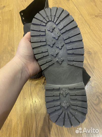 Ботинки замшевые демисезонные женские