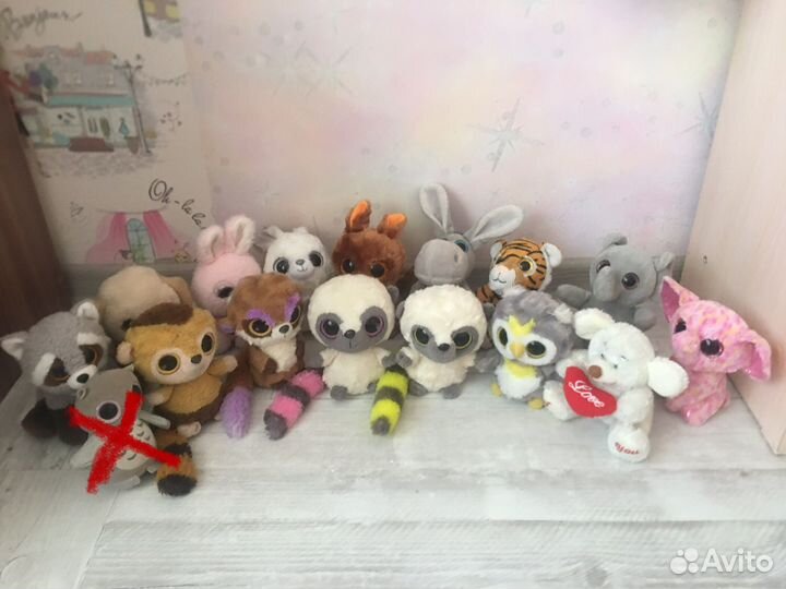 Мягкие игрушки набором