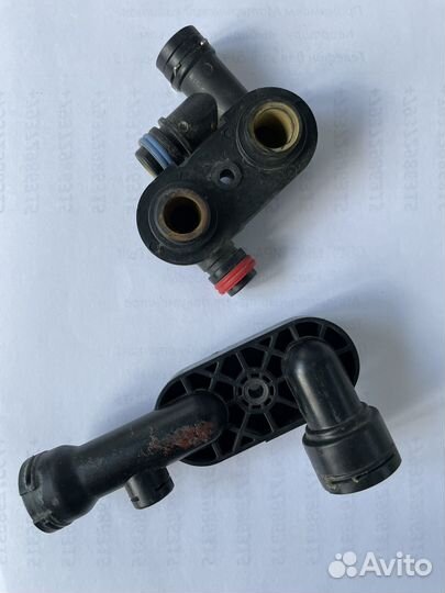 Блок патрубков правый и левый от Селтик,Ардерия