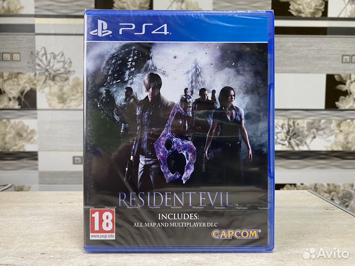 Resident Evil 6 (Новый Диск) Sony PS4 / PS5