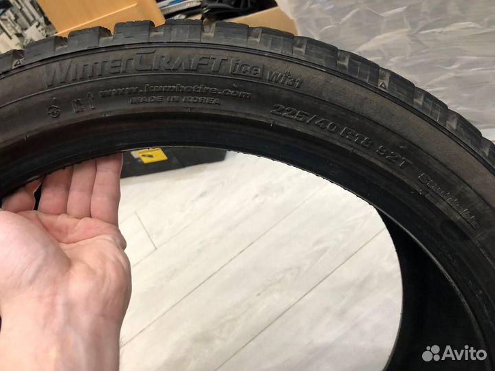 Kumho WinterCraft Ice WI31 225/40 R18 92T