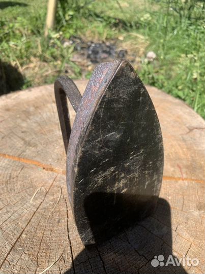 Утюг чугунный старинный