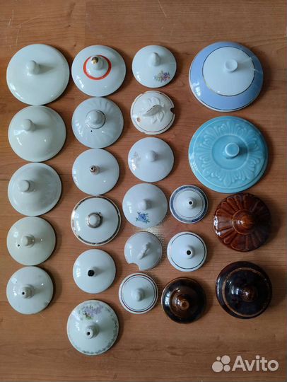 Крышки,пробки стекло, керамика