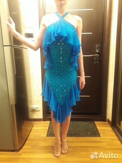 Новое Платье для бальных танцев латина La