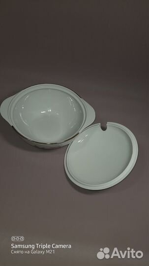 Фарфоровая супница СССР