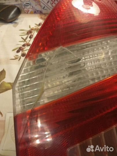 Задний правый фонарь Шкода фабия ll рестайлинг