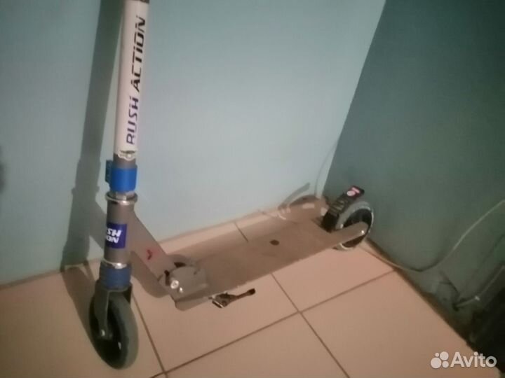 Самокат детский двухколесный бу