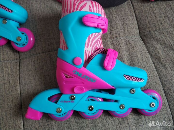 Ролики Onlitop с полным комплектом защиты