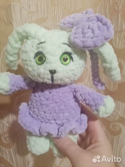 Зайка ручной работы