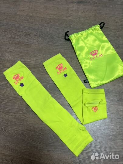 Spsm Гетры лимонные, размер S