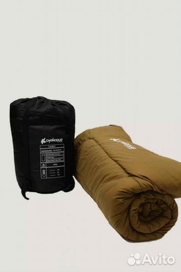 Спальный мешок туристический TrekTour Коричневый