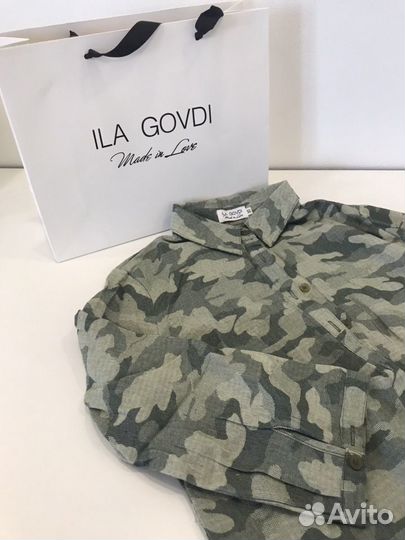 Пляжная туника хаки XS фирменная новая