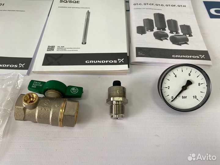 Комплект поддержания давления Grundfos SQE CU 301