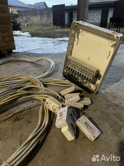 Щиток с розетками