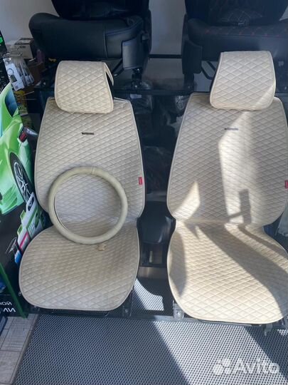 Накидки CarFashion city бежевый