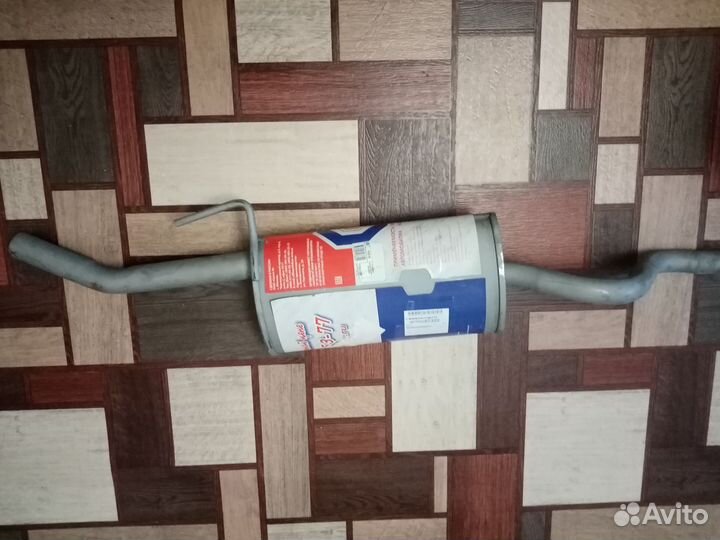 Глушитель renault symbol задняя часть