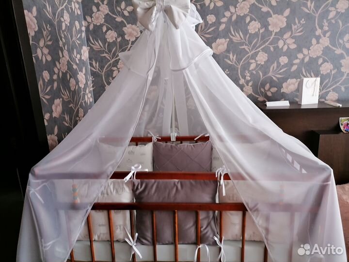 Бортики в детскую кроватку