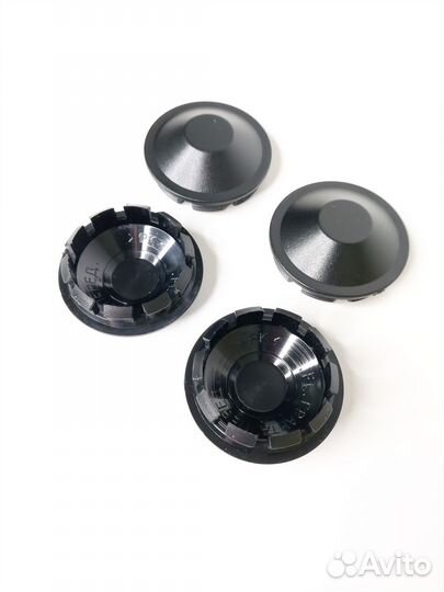 Колпак ступицы 2190/FL чёрный конус (4шт)