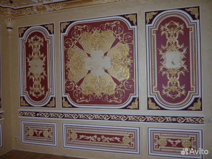 Лепнина из бетона, Лепнина из гипса, Лепнина