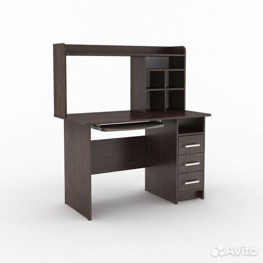 Компьютерный стол с надстройкой