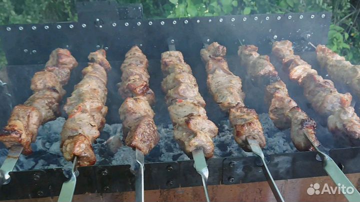 Auto-vertel. Автоматическое вращение шампуров