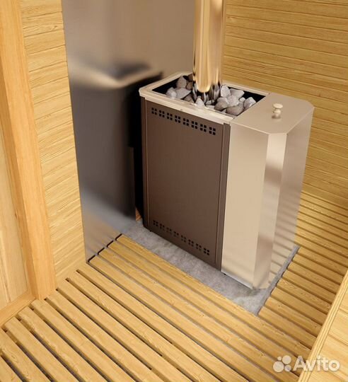 Печь для бани и сауны Тамань 10 тб