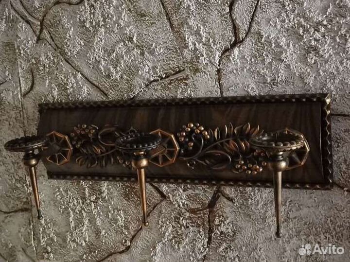 Подсвечник ретро СССР 80ых 2штуки