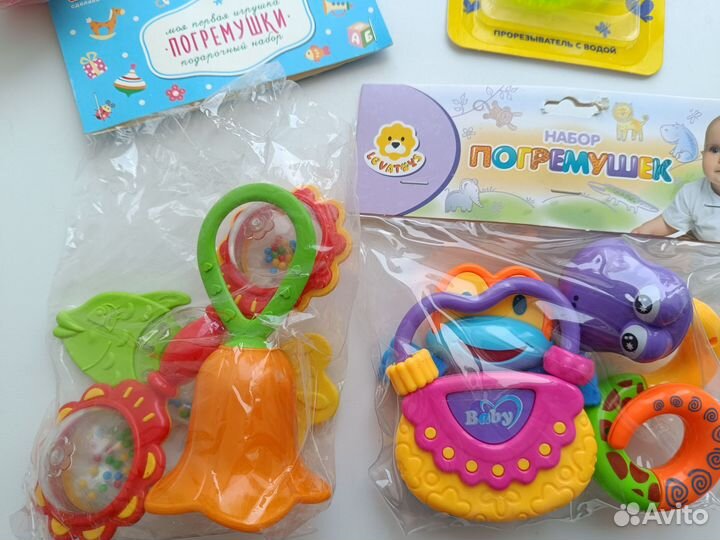Новые погремушки и грызунки