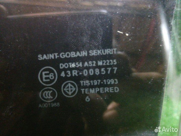 Стекло двери задней левой Mazda Mazda3/Mazda3 MPS