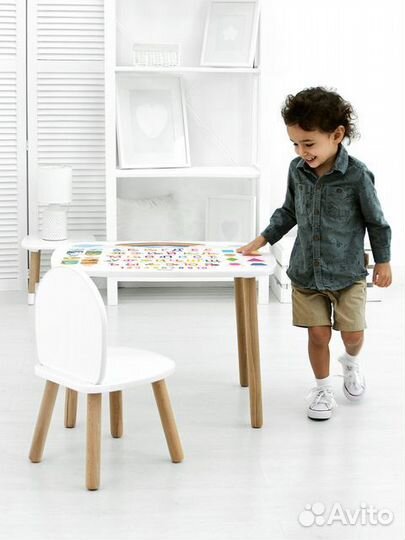 Стол с русским алфавитом (лдсп), 70025лдсп