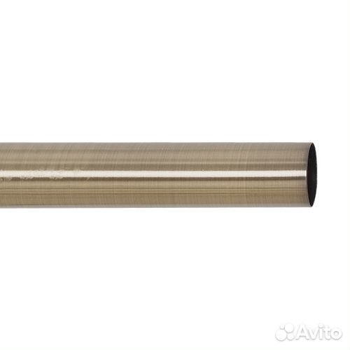 Штанга гладкая 200 см золото антик 28 мм; 650