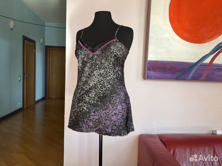 Топ в бельевом стиле Trussardi Jeans р L