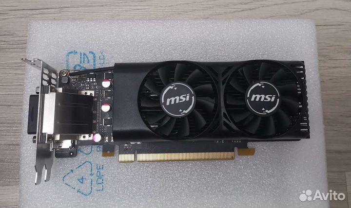 GeForce GTX 1050 TI MSI 4GB