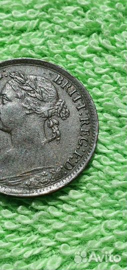 Фартинг 1885 год, Великобритания королевство