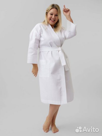 Халат банный вафельный Артикул 1130 - 1127