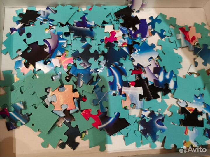 Пазлы 100 + пакетом