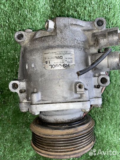 Компрессор кондиционера H23A Honda Accord CL2 HS09