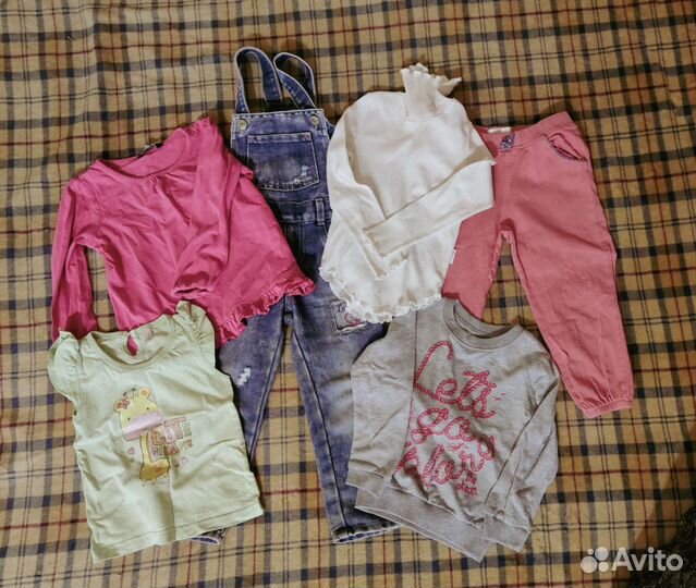 Отдам одежду, вещи на девочку пакетом