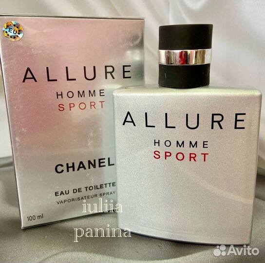 Оригинал Евро. Chanel Allure Homme Sport, 100 ml