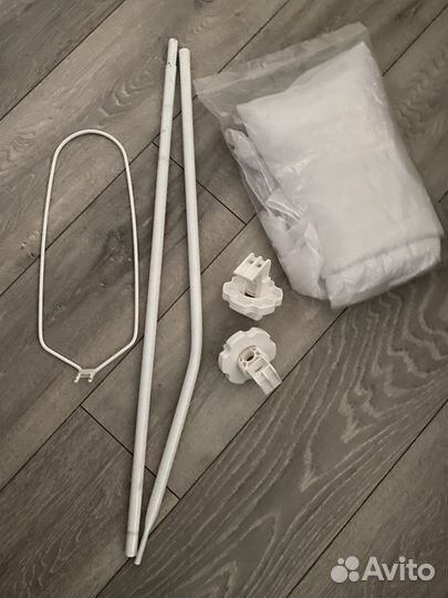 Балдахин в кроватку с держателем металлическим