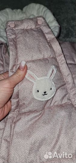 Зимний комбинезон для девочки 80