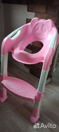 Сидушка на унитаз со ступенькой