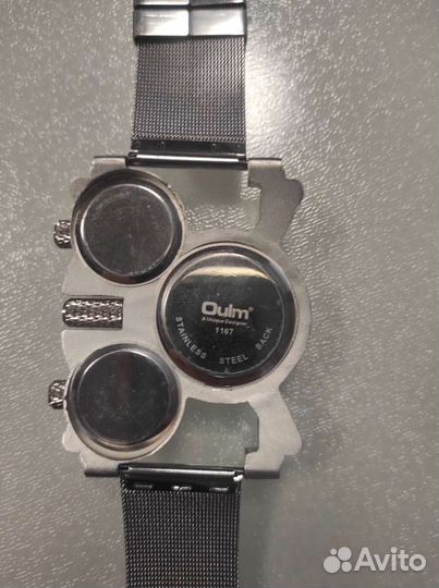 Часы Oulm стальные