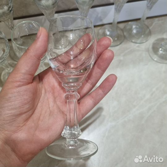 Бокалы рюмки набор, новый